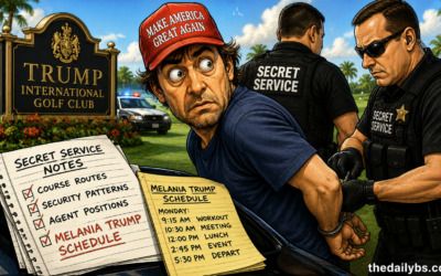 Armed man at Trump golf club allegedly had Melania’s schedule — and 200 pages of Secret Service notes