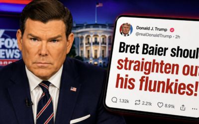 Trump tells Bret Baier to ‘straighten out his flunkies’ — Baier corrects him live on Fox
