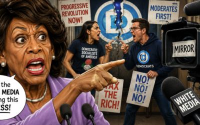 Maxine Waters blames ‘white media’ for making Democrats fight with socialists