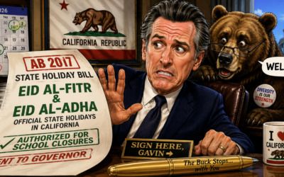 California’s Muslim holidays bill reaches finish line — Newsom could be next