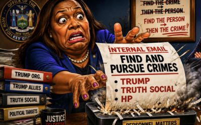 Letitia James gets a whistleblower problem: prosecutor says he was ORDERED to dig up dirt on Trump allies