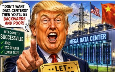 ‘Let data reign’: Trump tells critics to embrace data centers or end up ‘BACKWARDS AND POOR’