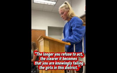 High School senior issues bold bathroom challenge to female school board members