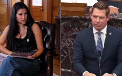 Swalwell exploits relationship with Trump official’s wife to bury ‘Fang Fang’ honeypot files: report