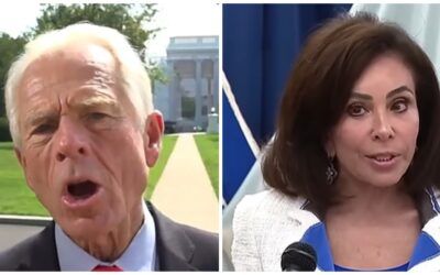 ‘Never mention her friggin’ name to me’! Peter Navarro erupts over Jeanine Pirro