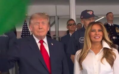 Trump waves green flag at D.C.’s Freedom 250 — Adam Schiff immediately waves the grievance flag