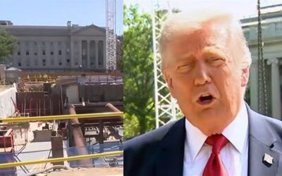 ‘Treasonists’: Trump lashes out at ‘fake’ group suing to stop White House construction