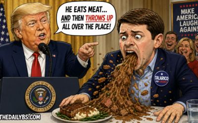 Trump spills new attack on James Talarico: He eats meat, then ‘throws up all over the place’