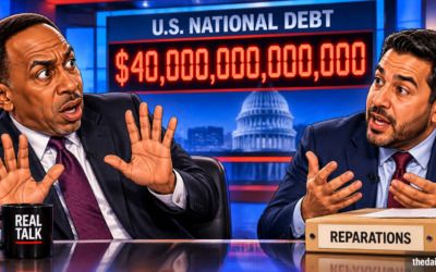 Stephen A. shuts down El-Sayed’s reparations pitch with $40 trillion reality check