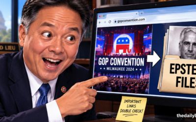 Ted Lieu celebrates GOP convention’s Epstein ‘redirect’ — then comes the rather important correction