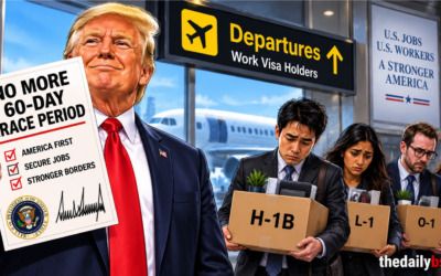 Trump moves to end 60-day grace period for foreign workers who lose their jobs