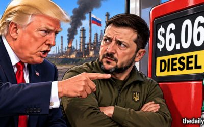 Trump tells Zelenskyy to stop hitting Russian diesel as U.S. prices blow past $6