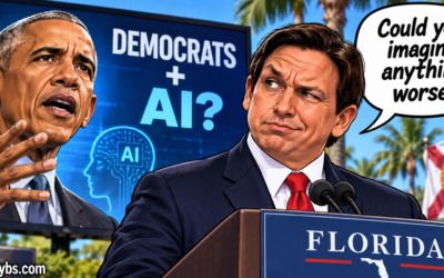 Obama wants Democrats overseeing AI — DeSantis has a question