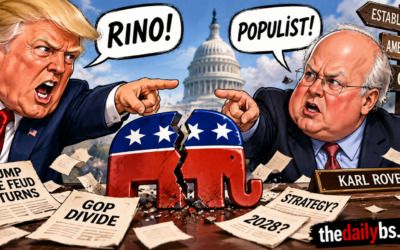 Trump unloads on ‘stone-cold loser’ Karl Rove as their long-running feud erupts again