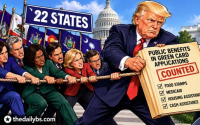 22 states rush to court to stop Trump from counting public benefits against green card applicants