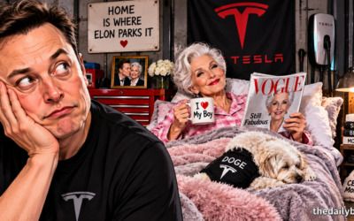 Elon Musk’s mother could sleep anywhere — she chooses his garage