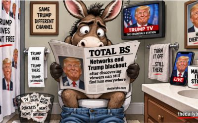 Networks end Trump blackout after discovering viewers can still find him everywhere