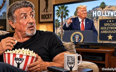 Stallone reveals what he told Trump after learning on TV he was a Hollywood ambassador