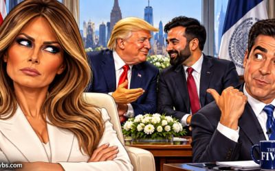Jesse Watters watches Trump with Mamdani and asks: ‘Should we warn Melania?’