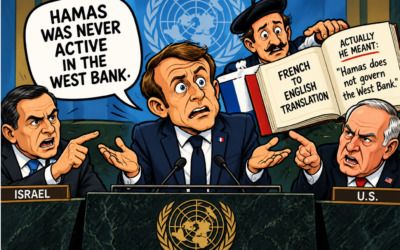 Macron’s Hamas line sparks UN outrage — France swears something got lost in translation