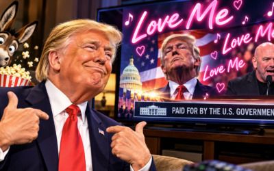 Taxpayers paid for a Trump TV ad — and the soundtrack keeps singing ‘Love me’
