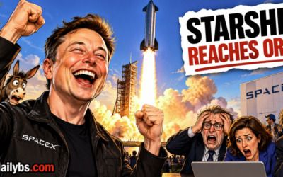 Starship finally reaches orbit — and Elon Musk’s doubters are having a very bad morning