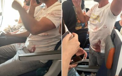 Passengers storm bloody cockpit after co-pilot allegedly stabs captain, sends Israel-bound jet into 17,000-foot plunge