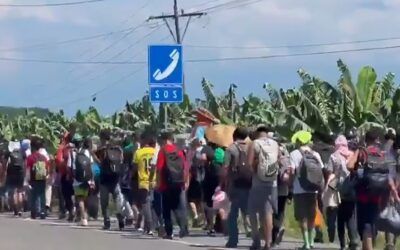 Migrant caravan heads toward U.S. border — DHS has four words for them