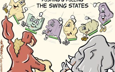 BS daily political cartoons: Pushing & Pulling