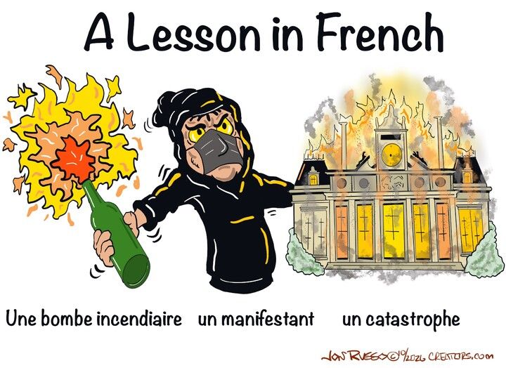BS daily political cartoons: A lesson in French... - The Daily Bo Snerdley