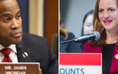 Benson, James face off over affordability, tariffs in governor debate