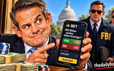 Adam Kinzinger bet on whether Biden would pardon Adam Kinzinger — now the feds are looking