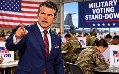 Hegseth orders military-wide voting stand-down
