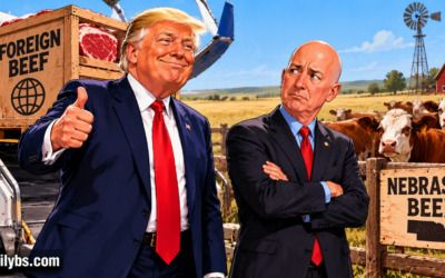 Trump heads to Nebraska today — but there’s an awkward beef waiting for him when he gets there