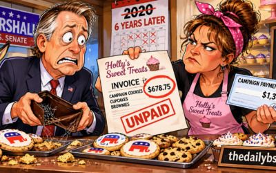Senator’s six-year-old cookie bill finally gets paid — but the baker isn’t buying his explanation