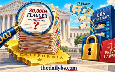 DOJ flags 20,000 ‘likely non-citizen’ California voter registrations — privacy groups sue over federal database