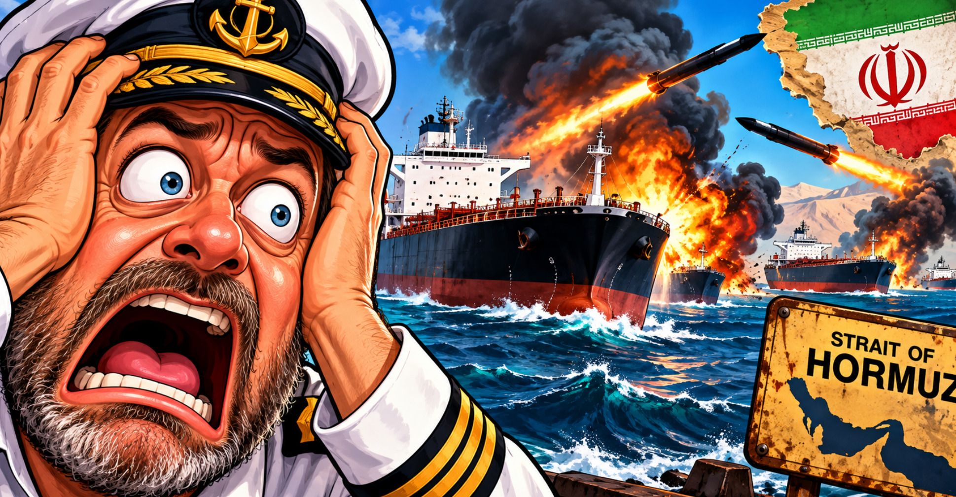 24 ships reportedly attacked near Hormuz in two weeks — 6,000 sailors ...