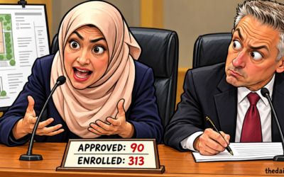 Islamic school approved for 90 students has 313, defiantly shrugs as Jersey residents fume