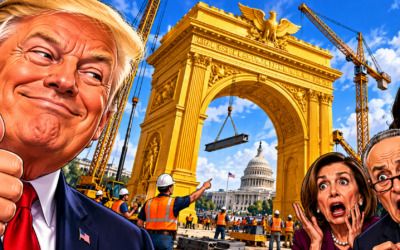 Trump’s giant arch could start two days after midterms — lawsuits may stand in the way