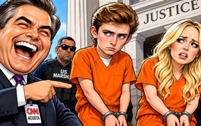 Jim Acosta joins podcaster in push for Barron and Tiffany Trump to go on trial – for what exactly?
