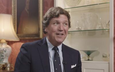 Tucker Carlson argues UK was wrong to fight Hitler in bonkers interview exchange