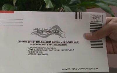 Florida mail ballots arrive with return envelopes already sealed — officials blame humidity