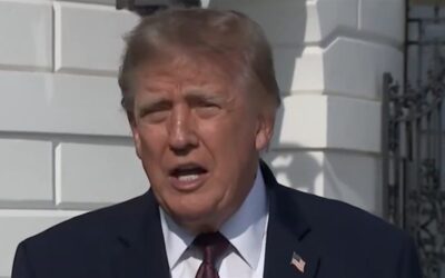Trump shrugs off talk of another ‘fake’ impeachment from Dems: ‘I’m getting good at it’